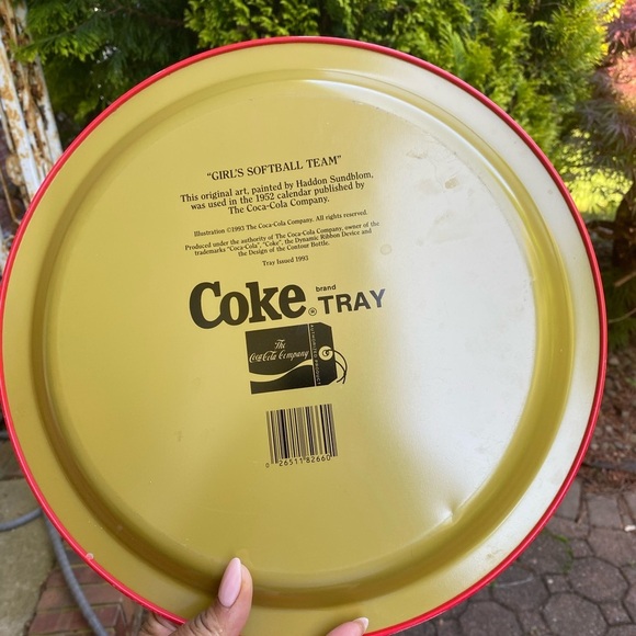 1990s Coca-Cola Vintage Serving Trays - Picture 2 of 4